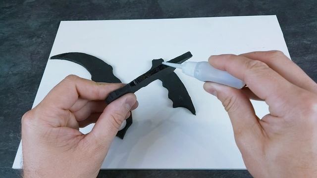 How to make KNIFE BUTTERFLY | KERAMBIT | KNIFE SCORPION STANDOFF 2 out of paper. DIY paper knife.