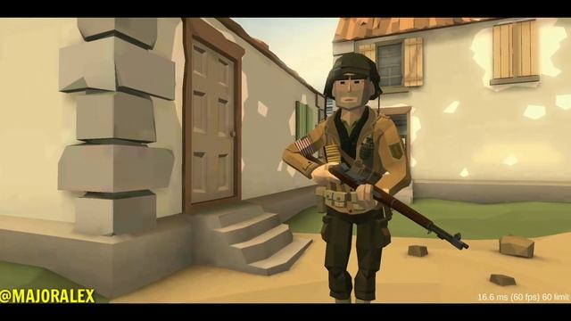 World War Polygon - Chapter 1 - All Cutscenes In Ultra Settings (1080p) #ImprovedEdit