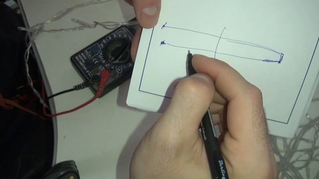 Ремонт гирлянды. Поиск место обрыва цепи