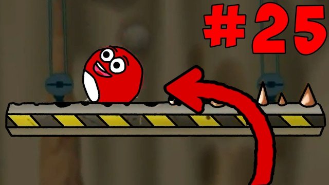 Красный шарик собирает монеты!  Мультик про Red Roller Ball 4 Игры на андроид