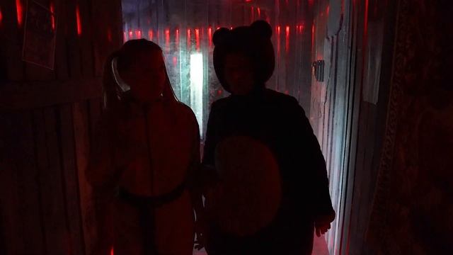 Алиса Шоу - Алиса и Медведь ищут выход из страшного дома в парке Сказка