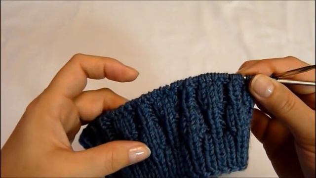 Детский снуд для мальчика (Knitting. Children's round scarf)