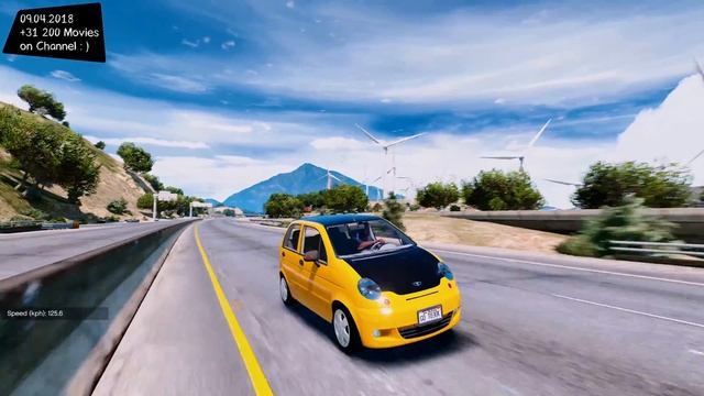 DAEWOO-MATIZ-UZ Grand Theft Auto V M.G.V.A. MODs Gta5-mods _REVIEW