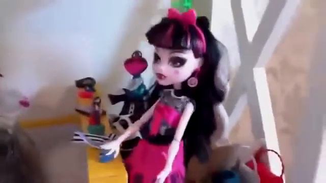 ВИДЕО МОНСТР ХАЙ! коллекция кукол монстр хай а также их домик