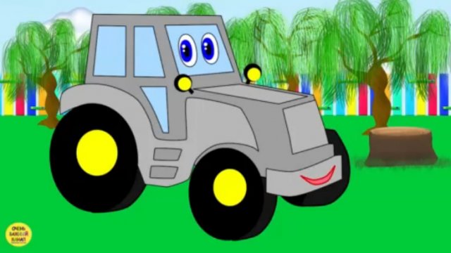 Развивающий мультик для малышей. Трактор и овощи