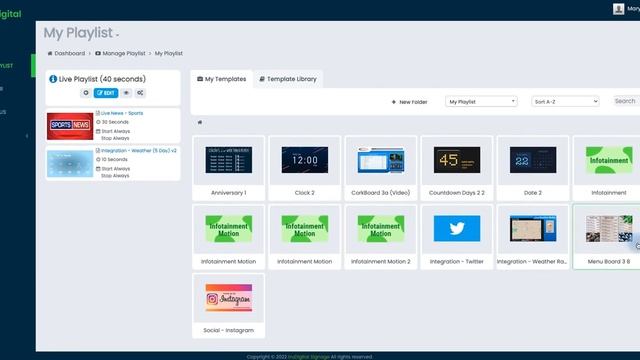 How to display Menus on any TV or display