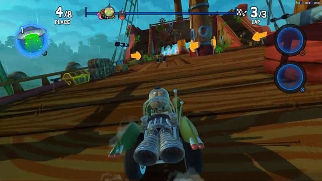 Beach Buggy Racing 2 Island Adventure PC 4K Walkthrough - Part 10 - Wasteland