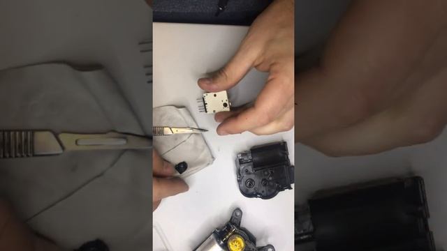 Ремонт сервопривода печки Volkswagen Polo Sedan