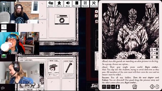 Let's Play Escape the Dark Sector LIVE - board game playthrough