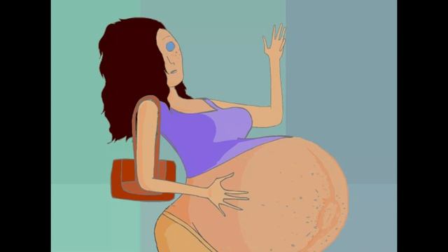 Pregnant big belly (Laura)