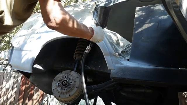 Сварка полуавтоматом WERT MIG 160. Ремонт кузова ВАЗ 2112 своими руками. Грунтовка кузова.