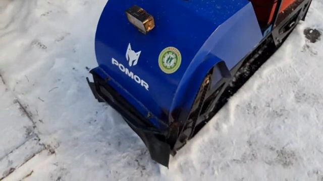 Мотобуксировщик "Помор" ч.30. Еще немного о проходимости