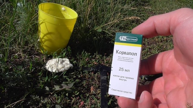 Реакция рыбы на КОРВАЛОЛ! Подводная съемка