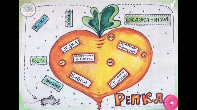 "Репка". Спектакль Приморского театра кукол. #126