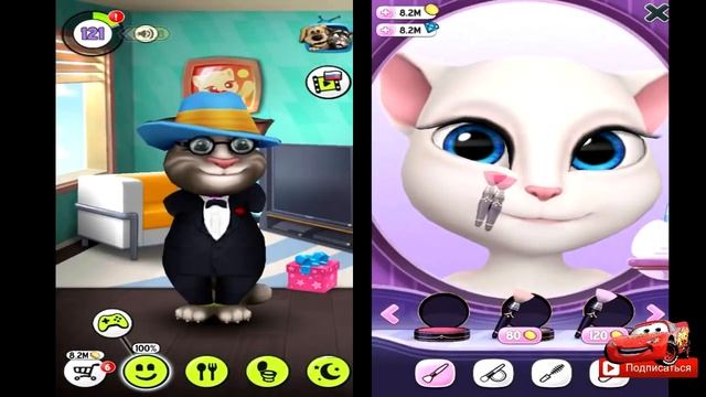 Том любит Анжелу # 1 Детский игровой мультик для детей! Tom loves Angela
