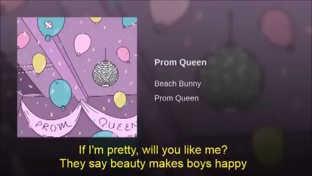 beach bunny - prom queen LYRICS