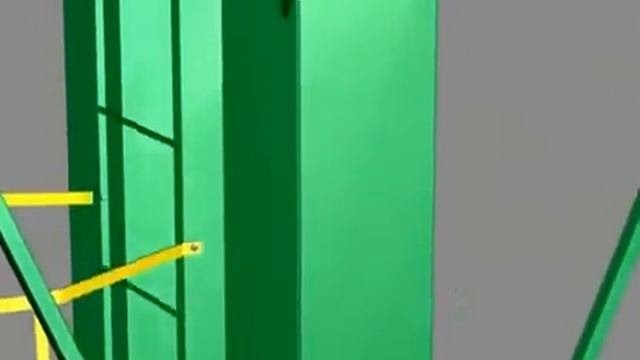 Ковшовый ленточный элеватор