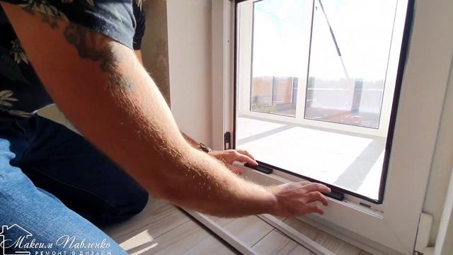 Как поменять сэндвич панель на стеклопакет. #ПолезныеСоветыПоРемонту.