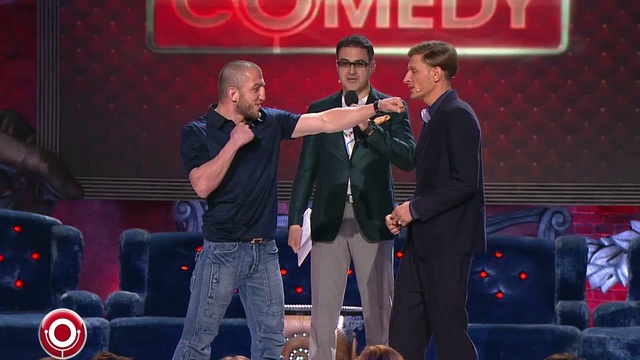Джабар Аскеров и Алексей Яценко в Comedy Club (29.11.2013)