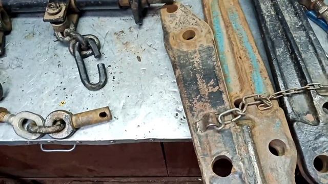 Навеска на трактор Т-25 переделанная под навеску МТЗ-80.