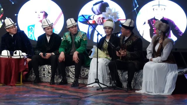 Жаны айтыш Акматбек Султан уулу & Изат Айдаркулова