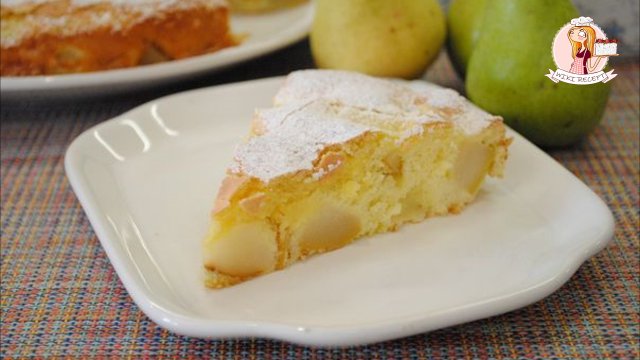 ШАРЛОТКА с ГРУШАМИ - мягкая, воздушная, вкусная