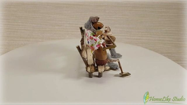 Осенняя сказка. Поделки из желудей. Часть 1.