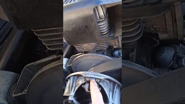 ремонт снегохода Ямаха вк 540 -3