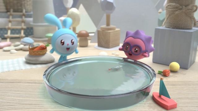 Малышарики | Дом для рыбки | №115 | Сахалыы мультик | Дубляж