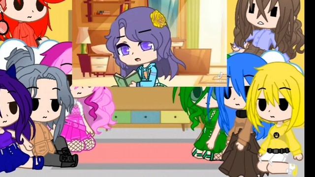 Реакция Fem-13 карт на оригиналы||Не ориг||Моё AU ||сит описание||