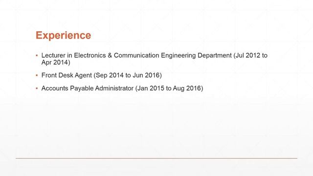 Kanika's Introduction