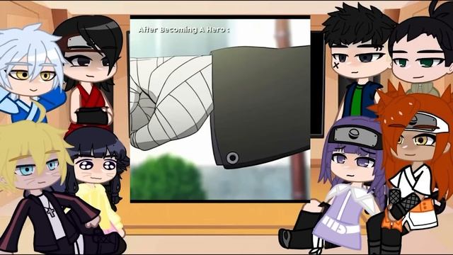 Boruto's Friends React To Naruto Uzumaki // Gacha Club