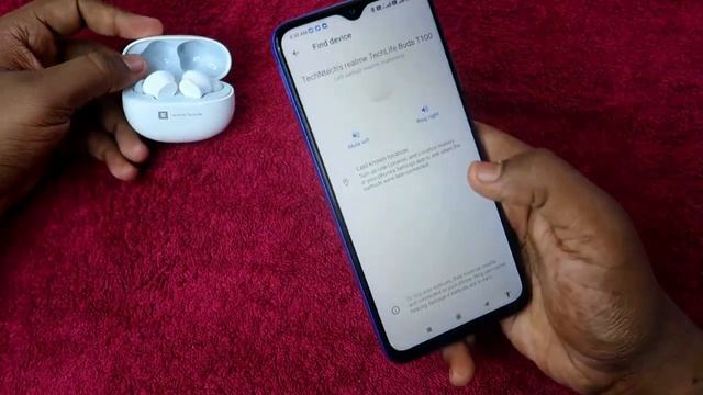 Realme TechLife Buds T100 Find Earbuds Feature | How to Find lost Earbuds?