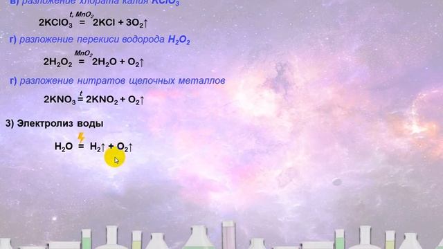 33. Кислород. Методы получения