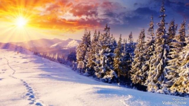 (8)... Белый снег кружит и тает...