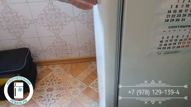 Решено! Правильная замена уплотнительной резины на двери старого холодильника Snaige
