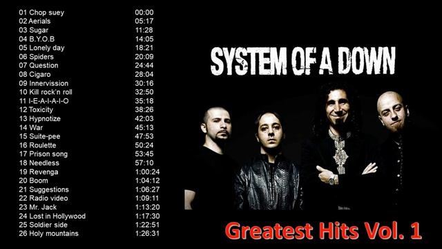 Лучшие хиты System of a Down Greatest Hits