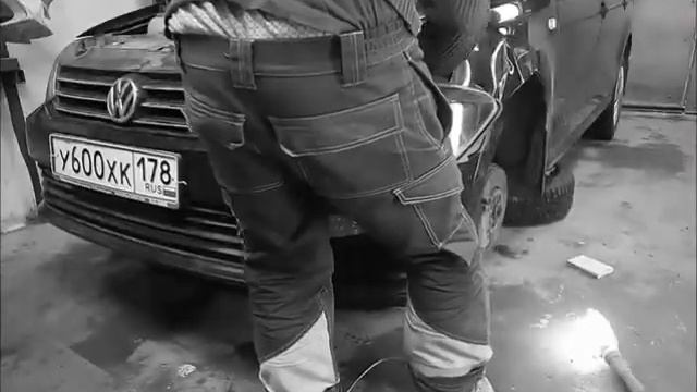 Снятие бампера и крыла vw polo