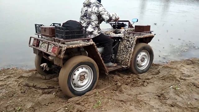 Квадроцикл своими руками тест по грязи | Самоделка
