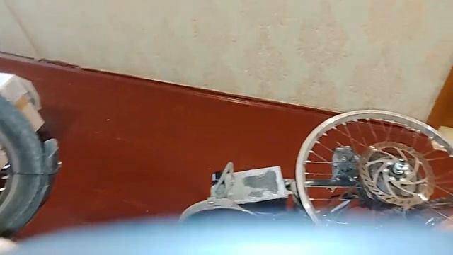 HIPER BF 200 электровелосипед ЗАМЕНА КАМЕРЫ НА ЗАДНЕМ МОТОР  КОЛЕСЕ ПОСЛЕ ПРОКОЛА
