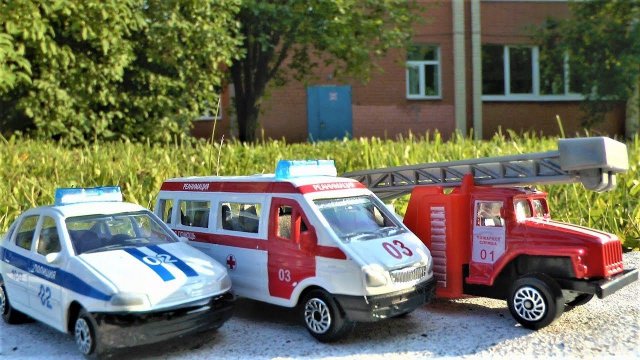 Распаковка игрушек Технопарк машинки для детей