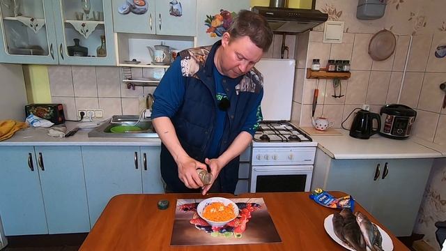 Рецепт Окуня Быстро и просто. Жарим рыбу с чешуей!