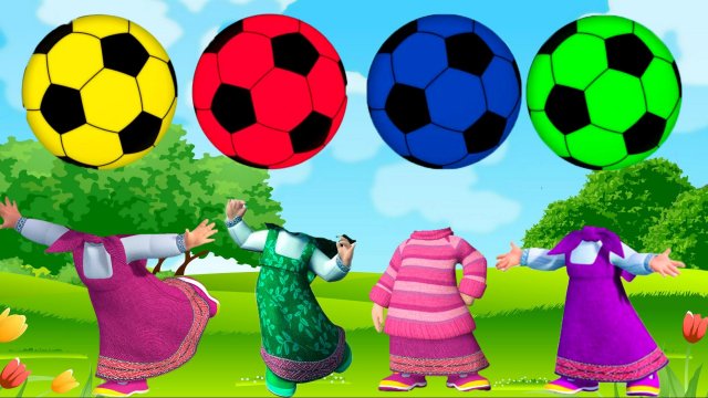 Давайте повеселимся, отыскивая персонажей из мультфильма "Маша и медведь".