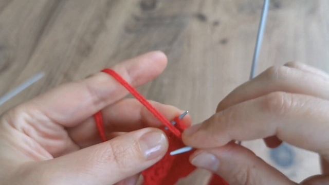 Как связать пятку бумеранг