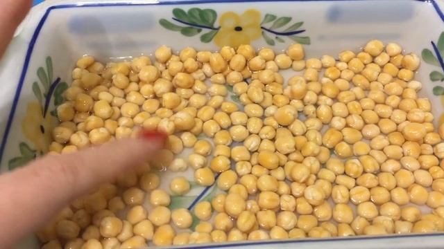 Как прорастить горох (простой видео рецепт Домашние рецепт) КАК ПРОРАЩИВАТЬ зерно, бобовые, семена