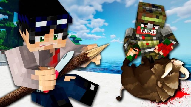 ОХОТА НА ЗОМБИ ОБЪЯВЛЯЕТСЯ ОТКРЫТОЙ. ДЕНЬ 4 - ЗОМБИ АПОКАЛИПСИС В МАЙНКРАФТ