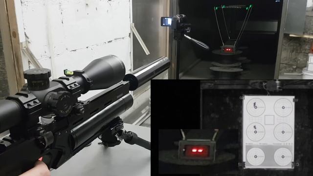 Корсар 350  отстрел в калибре 5.5