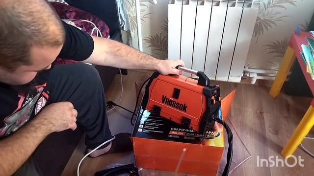 Сварочный полуавтомат Vniissok MIG-200 3 в 1