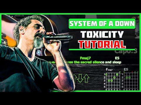 Как Играть System Of A Down - Toxicity на Одной Гитаре за Час! Разбор песни (табы, аккорды и бой)