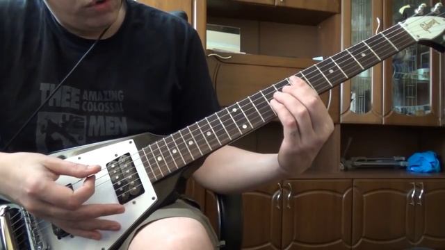 Master of Puppets  Metallica.  Как играть на гитаре. Lesson